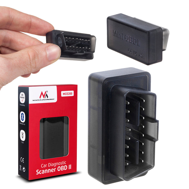 Maclean Energy MCE200 interfész Bluetooth 4.0 OBD II Android IOS