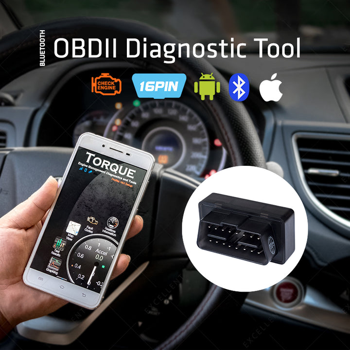 Maclean Energy MCE200 interfész Bluetooth 4.0 OBD II Android IOS