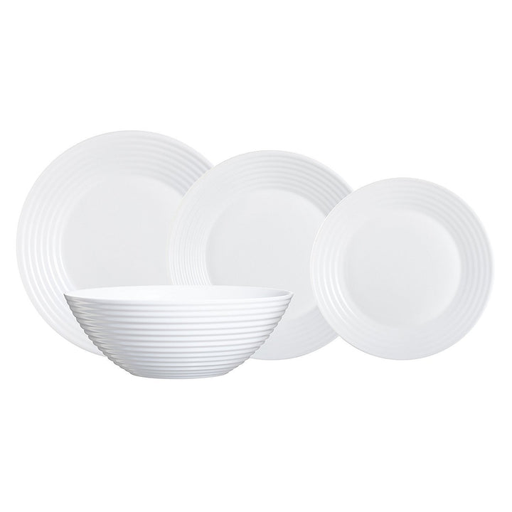 Vacsora készlet 19 elem Luminarc Harena fehér