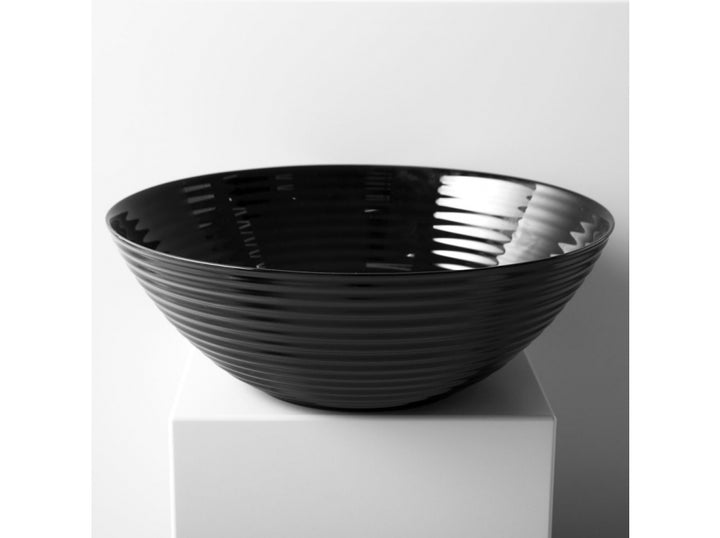 Kerek Desszert Tál / Saláta Tál 27cm Luminarc Harena fekete
