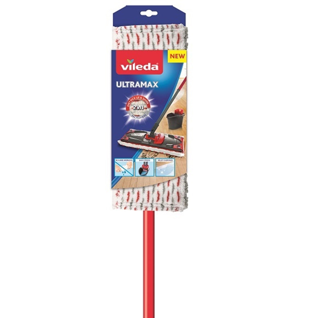 Vileda ultramax lapos MOP teleszkópos oszlopokkal Tiszta padlók - száraz kezek