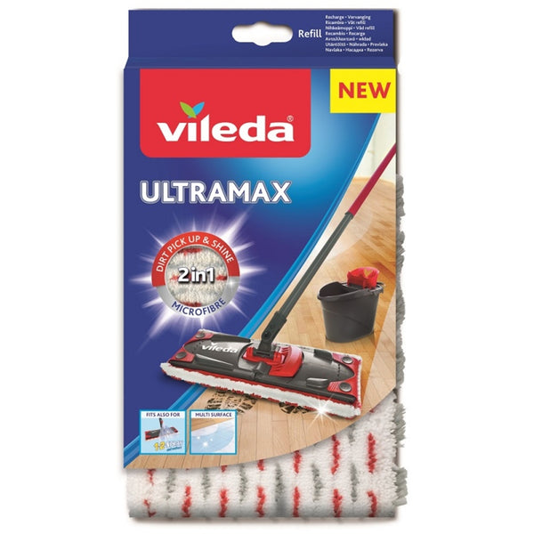 Vileda Ultramax csere mop 2in1 mikroaktív szálakkal