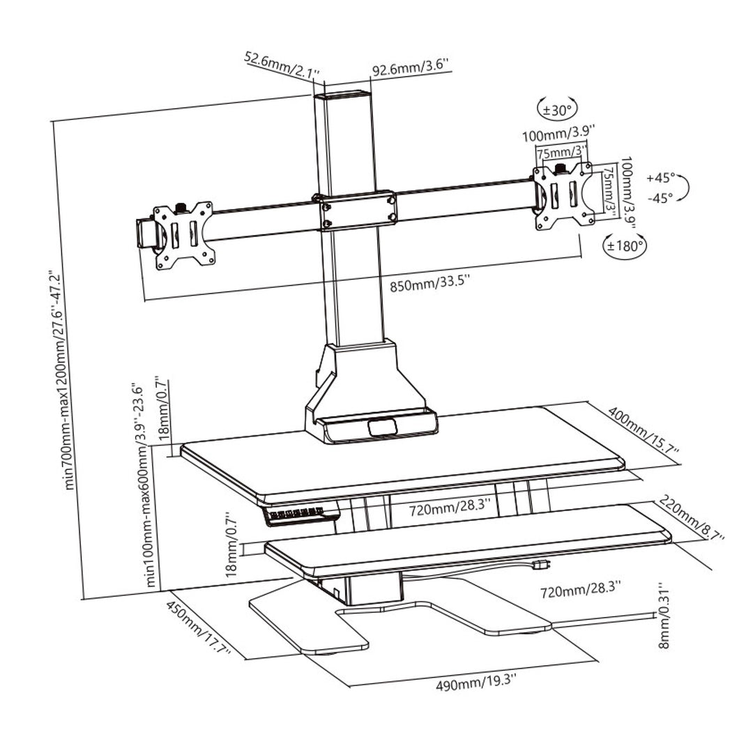 Maclean MC-796 - Ideális a kényelem és az ergonómia optimalizálásához!