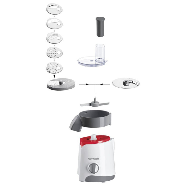 Concept Fresh Salad ES-1000 5 cserélhető sapka