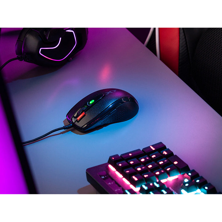 X710 XGame Extra Fire 2000DPI A4Tech egér fekete Oscar