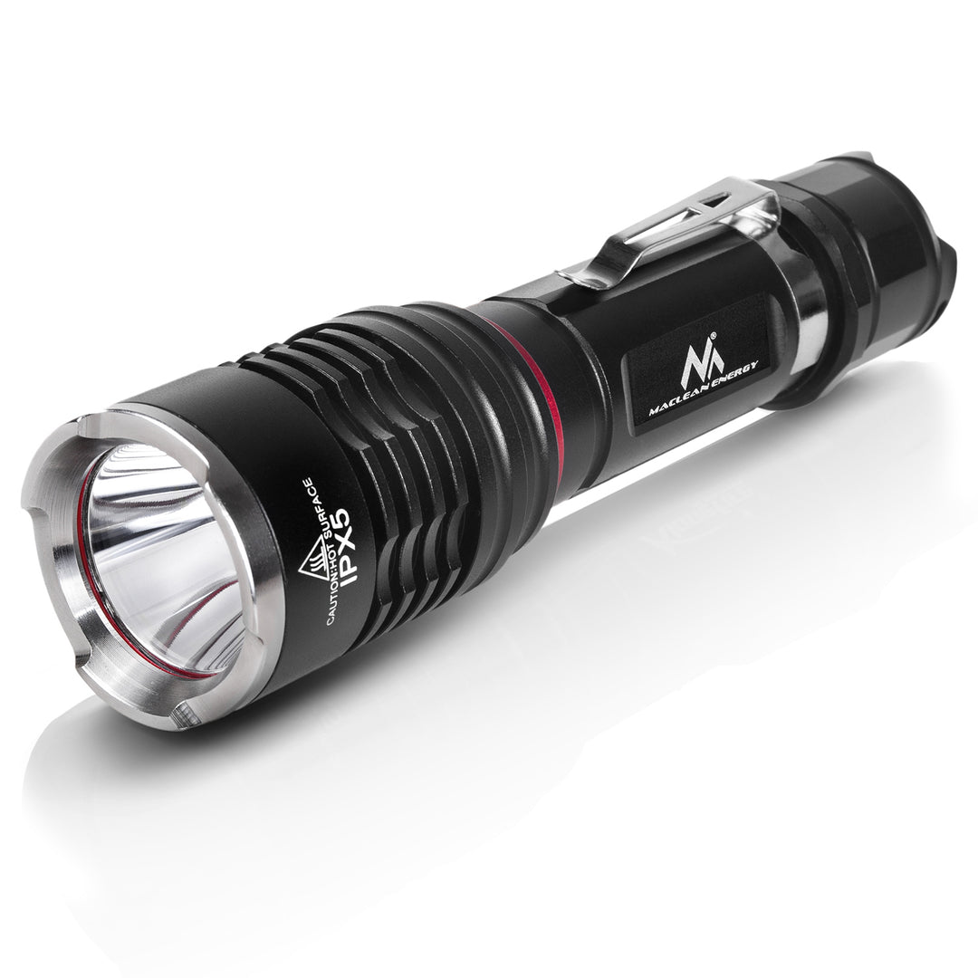 Cree 800 lumenes LED-es zseblámpa Maclean Energy MCE220 + töltő + kerékpártartó