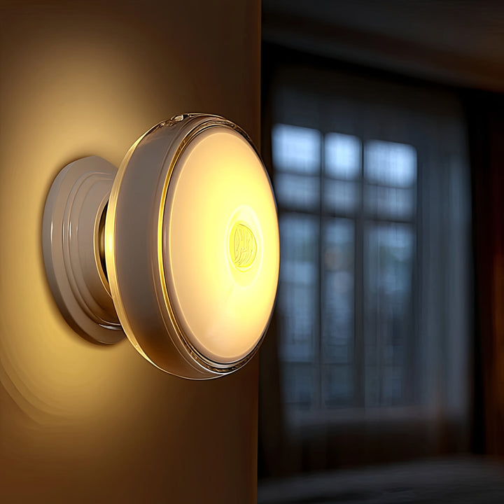 Lámpa 11 LED-es mozgásérzékelő lámpa elemes mágnessel