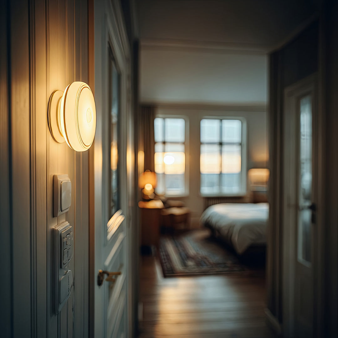 Lámpa 11 LED-es mozgásérzékelő lámpa elemes mágnessel