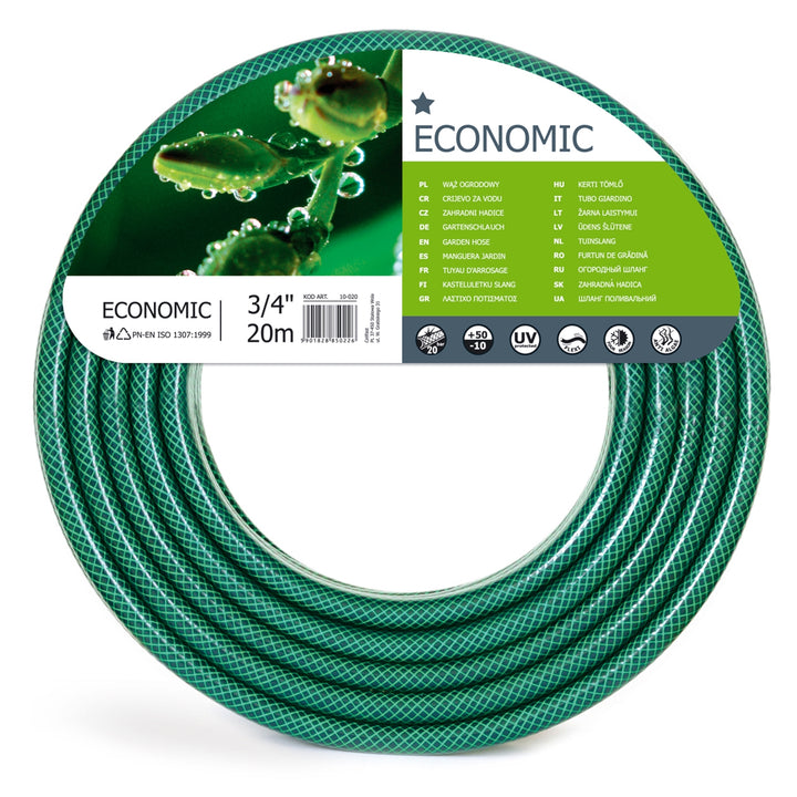 Kert 3/4 "20m CELLFAST ECONOMIC 3 COATS ideális kertészkedéshez