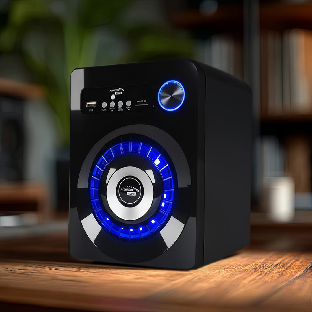 Bluetooth 2.1 hangszórókészlet Audiocore AC910 FM rádió, TF kártya bemenet, AUX, USB tápegység