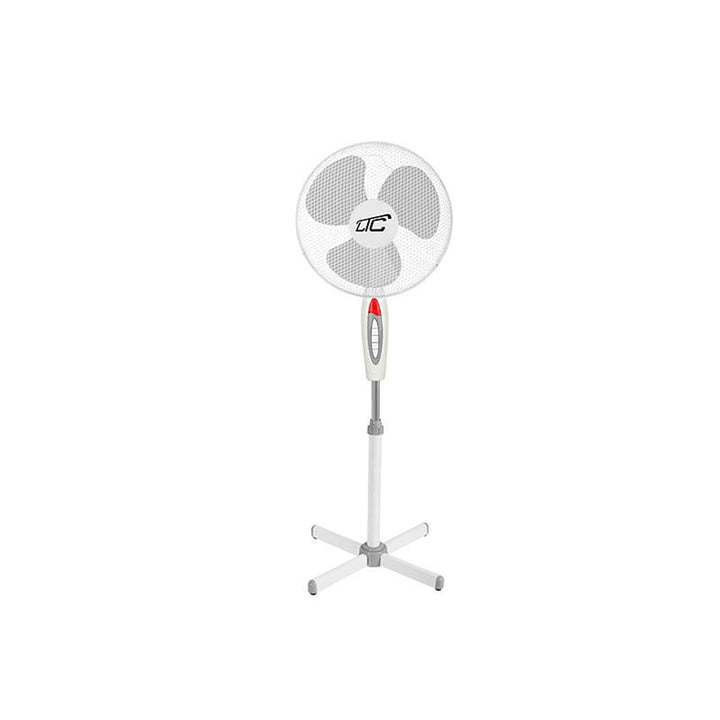 Álló ventilátor oszcillációval 40W LTC WT01 fehér