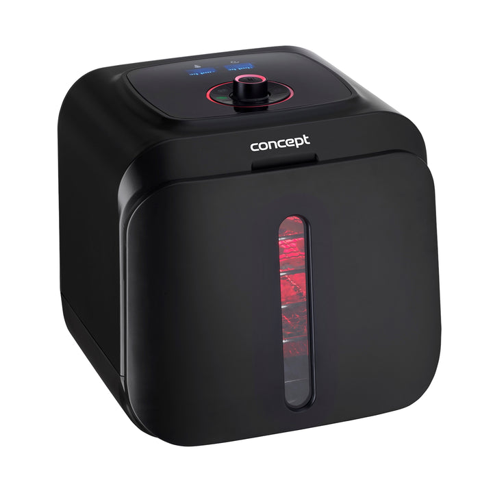 Koncepció Infra 500W Élelmiszerszárító: gyümölcsök, zöldségek, gombák, gyógynövények, virágok és hús