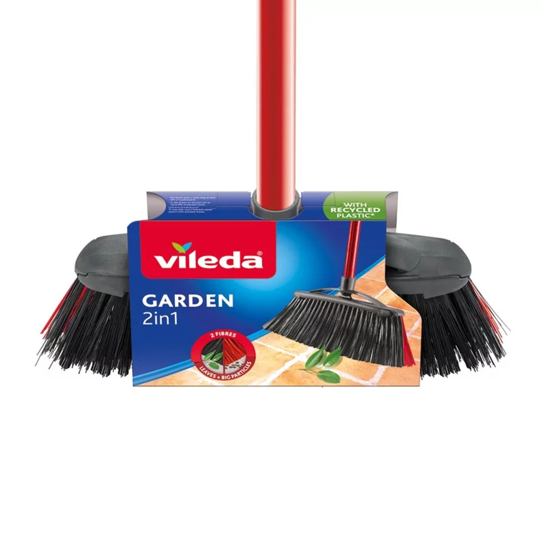 Vileda kültéri seprűkefe rúddal Garden 2in1