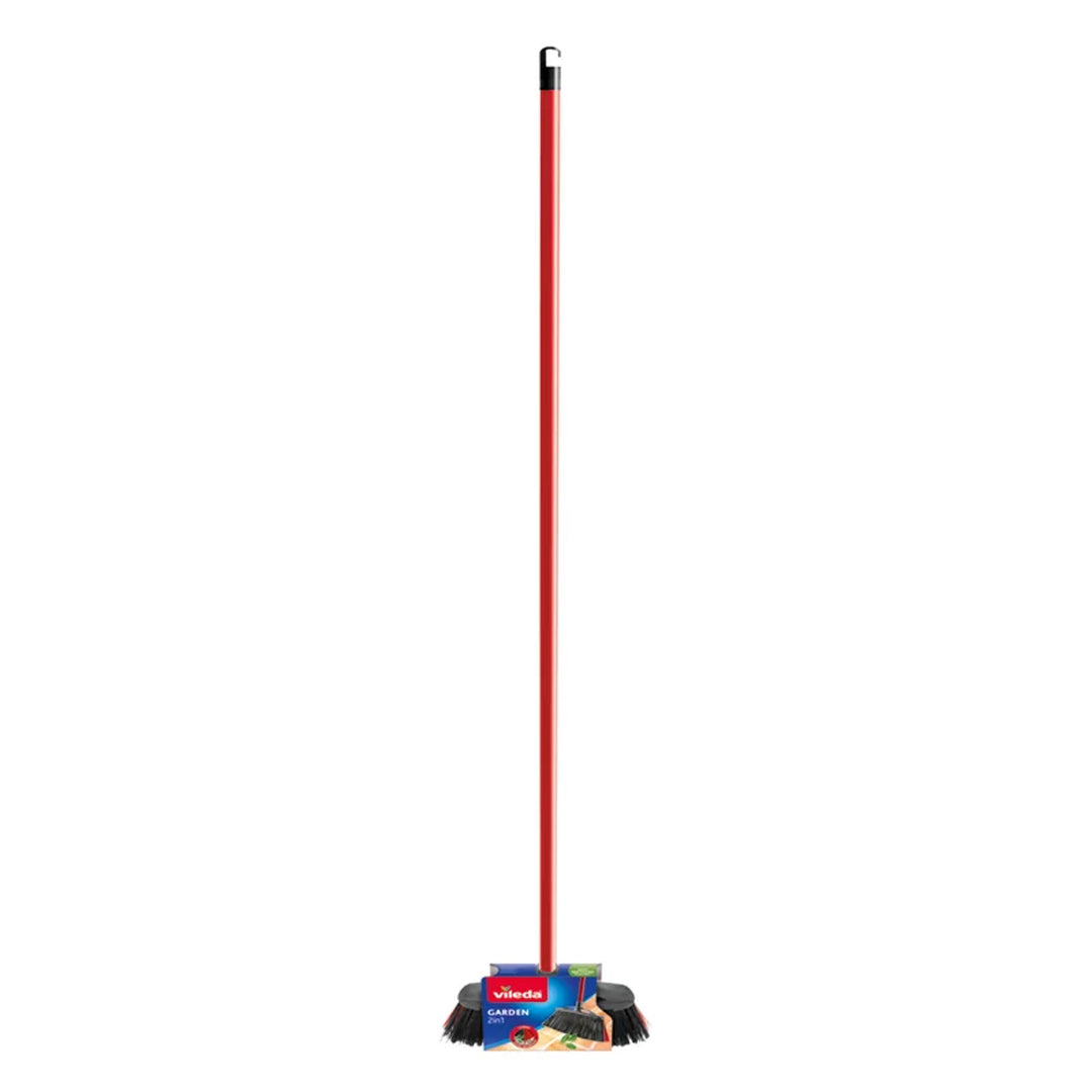 Vileda kültéri seprűkefe rúddal Garden 2in1