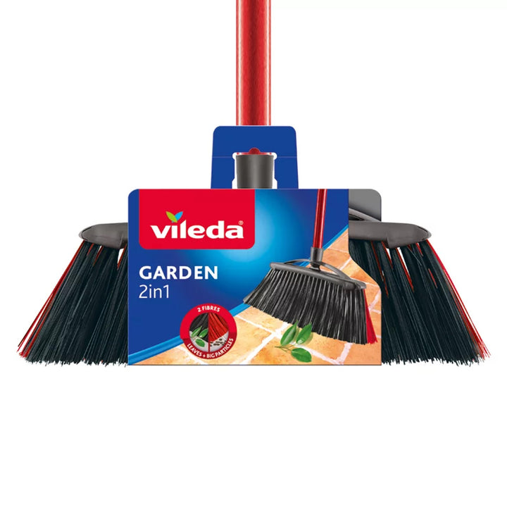 Vileda kültéri seprűkefe rúddal Garden 2in1