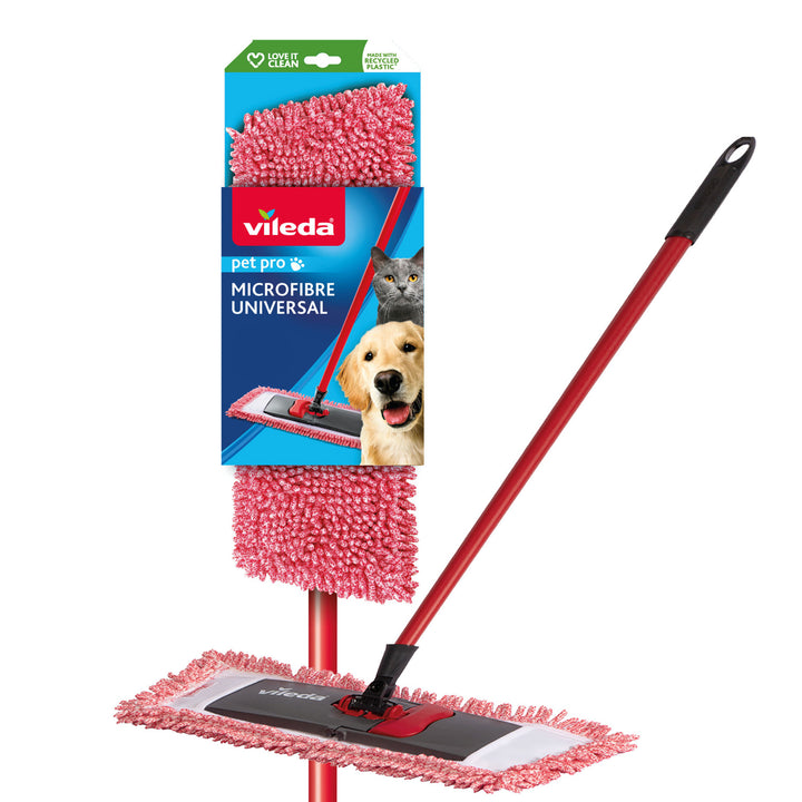 Vileda Mop lapos padlók Chenille 3D vízszintes rúddal