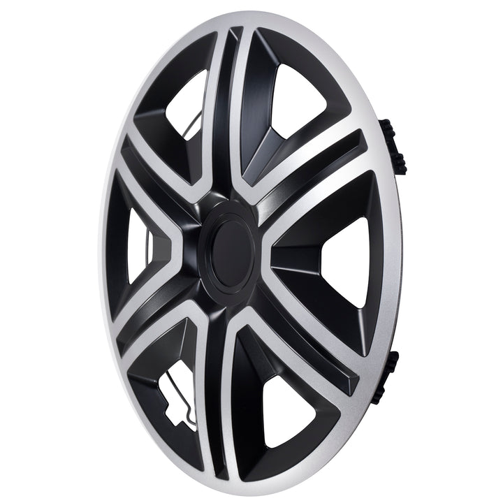 15" NRM ACTION kétszínű ezüst/fekete univerzális keréktárcsák 4 db