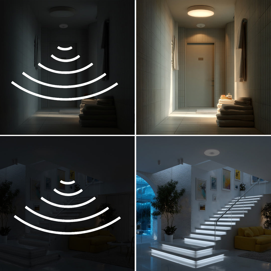PIR mozgásérzékelő mennyezeti érzékelő Maclean Energy MCE231 max 100W (LED) hatótávolság 6m