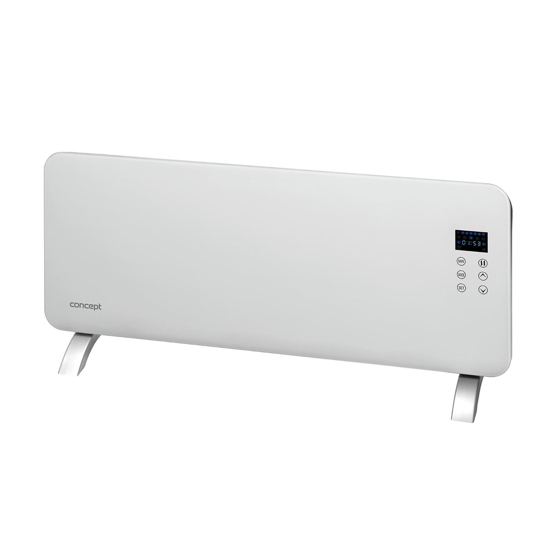 Elektromos konvektor edzett üveg Concept KS4000 fehér