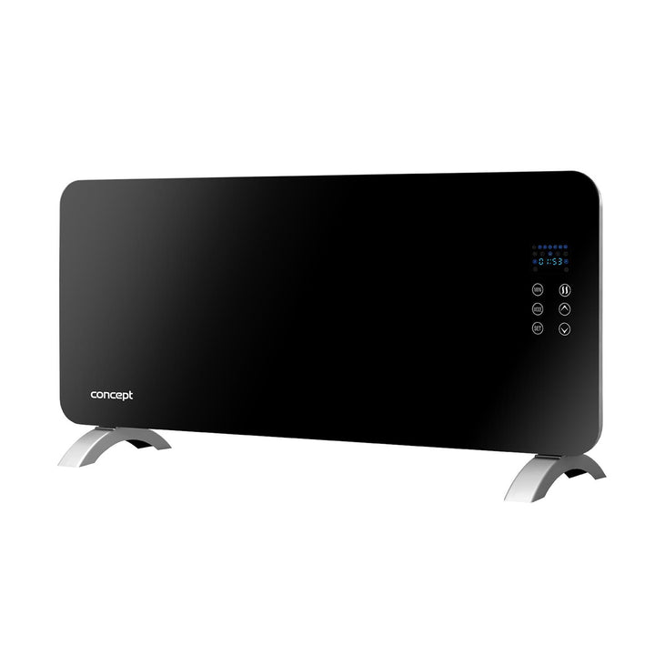 Elektromos konvektor edzett üveg Concept KS4010 fekete