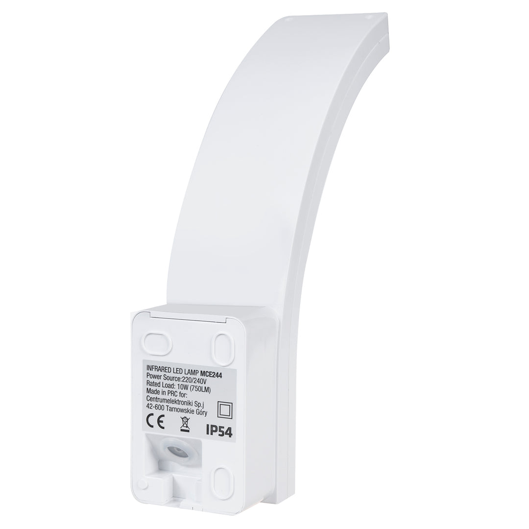 Infravörös mozgásérzékelő LED-lámpa MCE244 850lm 10W IP54 Maclean Energy