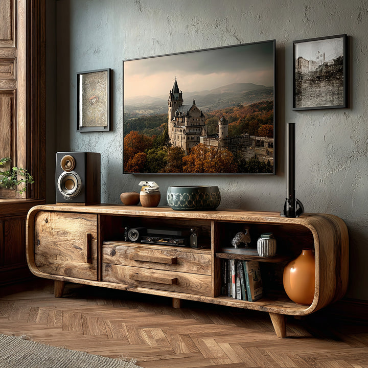 Beltéri TV antenna HDTV DVB-T2 HEVC LTE DAB FM 100dBμV erősítő Digitális TV