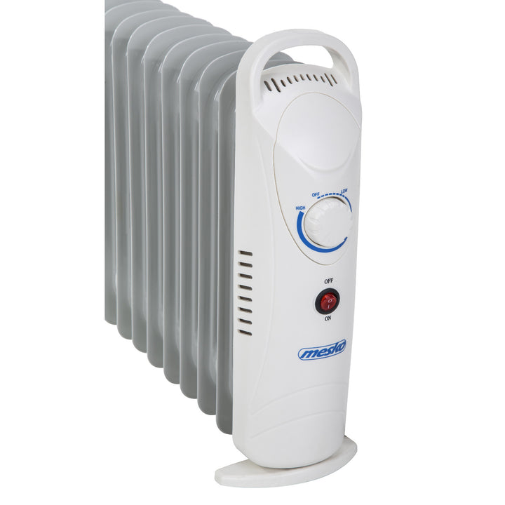 Mesko olajmelegítő, 9 lamellás, 1000W, hőmérséklet-szabályozás, szürke, MS 7805