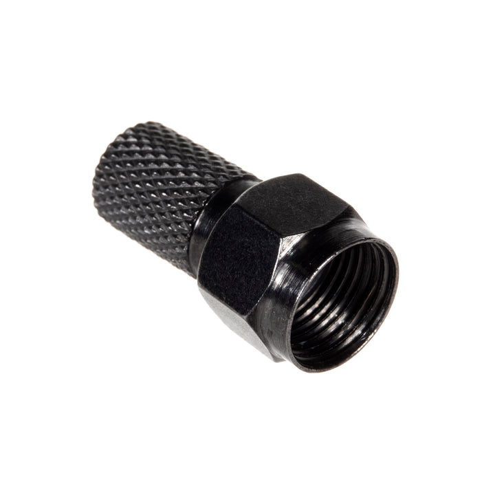 Műholdas F-csatlakozó professzionális 6,8mm RG5.9, RG6 fekete nikkel tömítéssel Maclean TV Systems MCTV-903