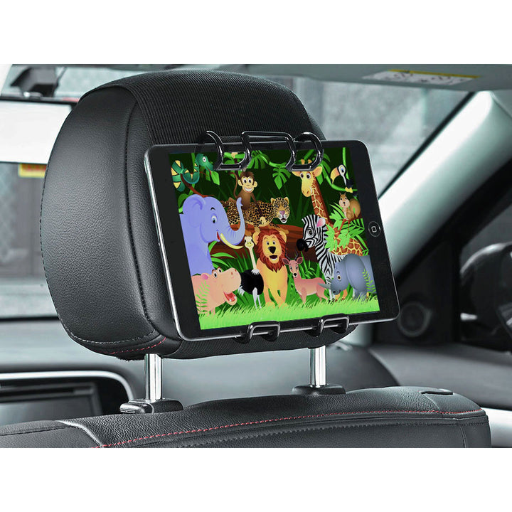 MC-816 ülés fejtámla tablet tartó, tépőzáras, kihúzható karok