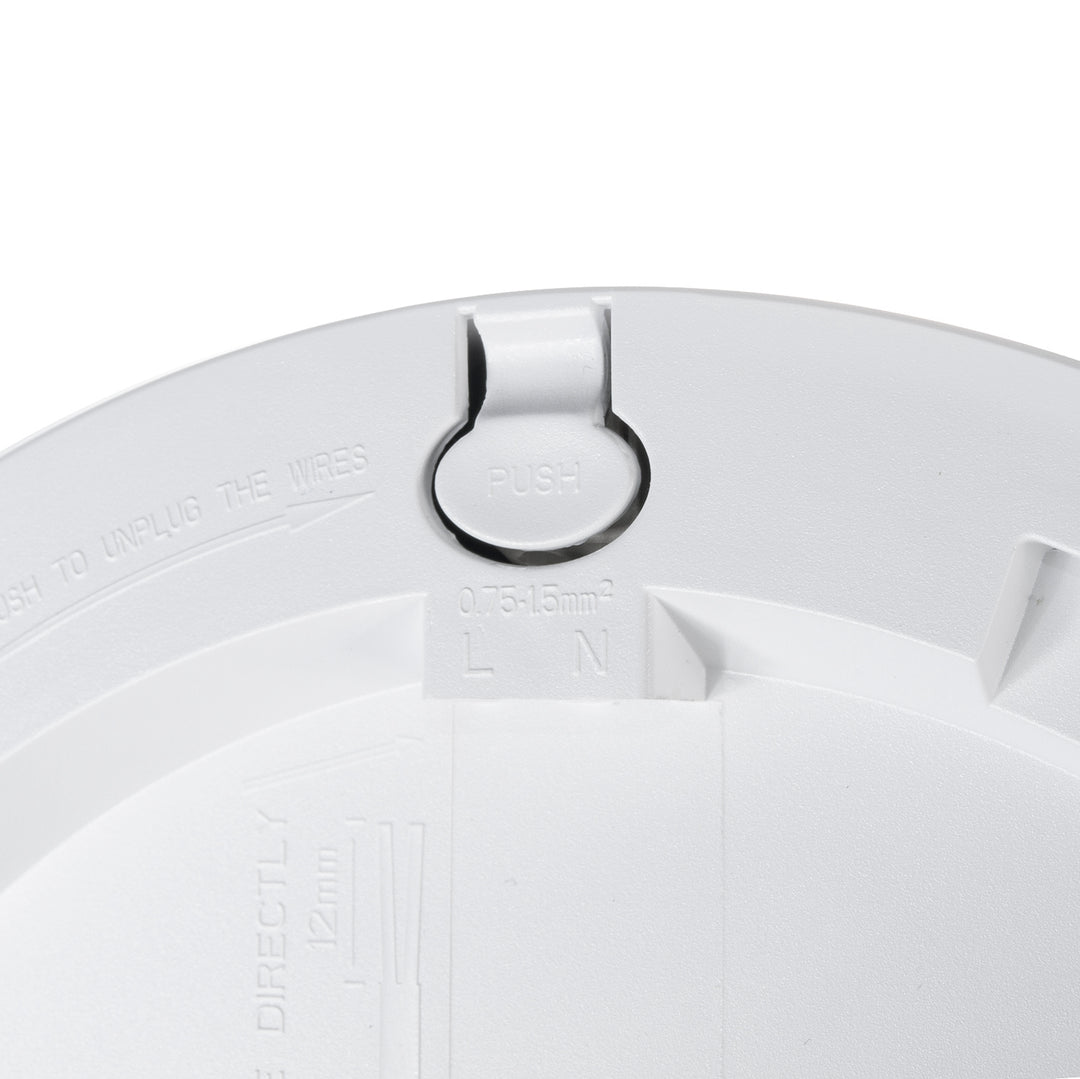 LED plafond panel 6in1 süllyesztett ultra vékony 18W 3 szín (WW, NW, CW) Led4U LD130 beépített tápegységgel