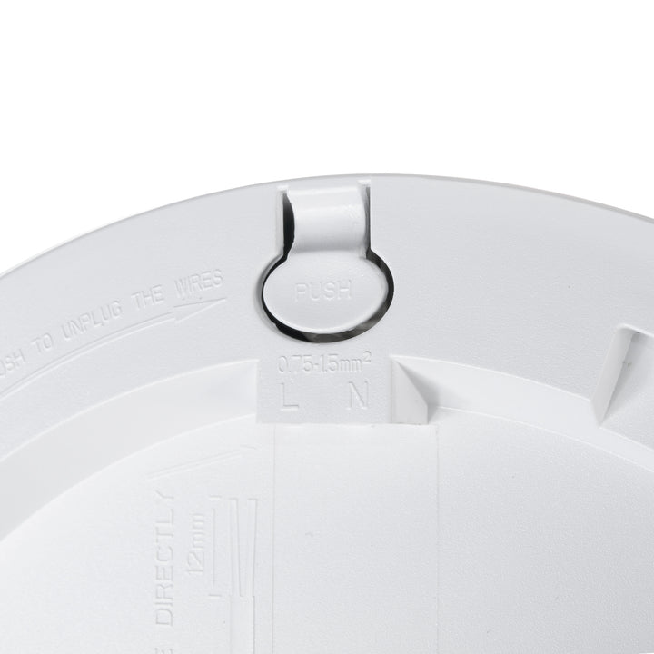 LED plafond panel 6in1 süllyesztett ultra vékony 18W 3 szín (WW, NW, CW) Led4U LD130 beépített tápegységgel