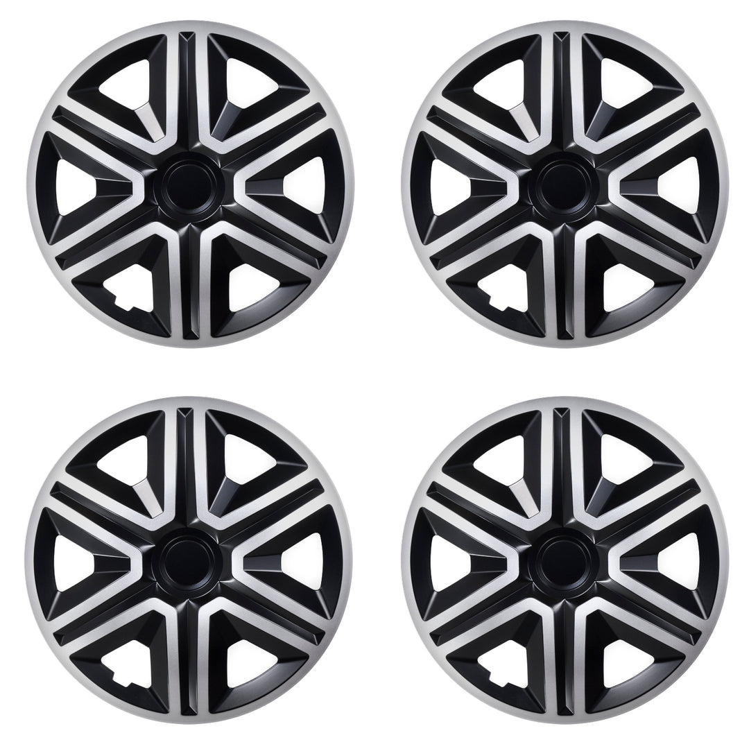 Univerzális keréktárcsák 16" NRM ACTION Doublecolor ezüst/fekete 4 db