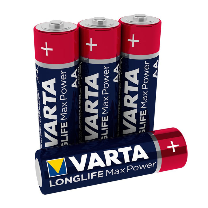 4x Varta Longlife Max Power AA alkáli elemek, kiváló minőségben