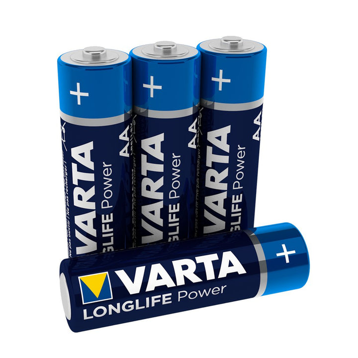 4x Varta Longlife Power AA AA LR6 R6 alkáli elemek