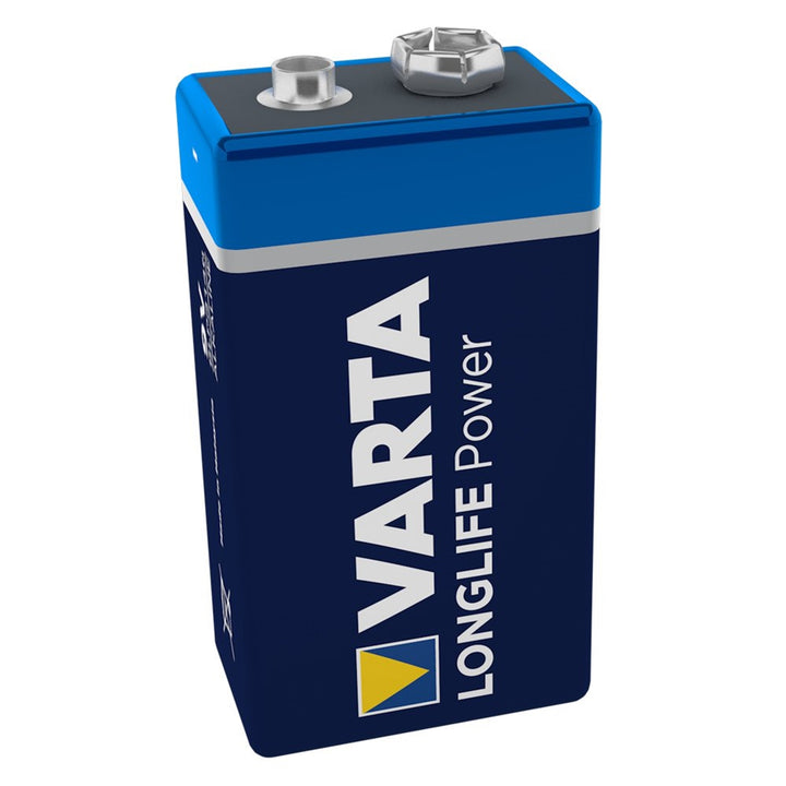 Varta Longlife Power 9V alkáli elem, kiváló minőségű