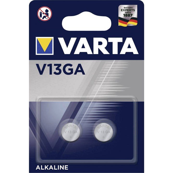 2x Varta V13GA LR44 AG13 alkáli elemek, kiváló minőségben