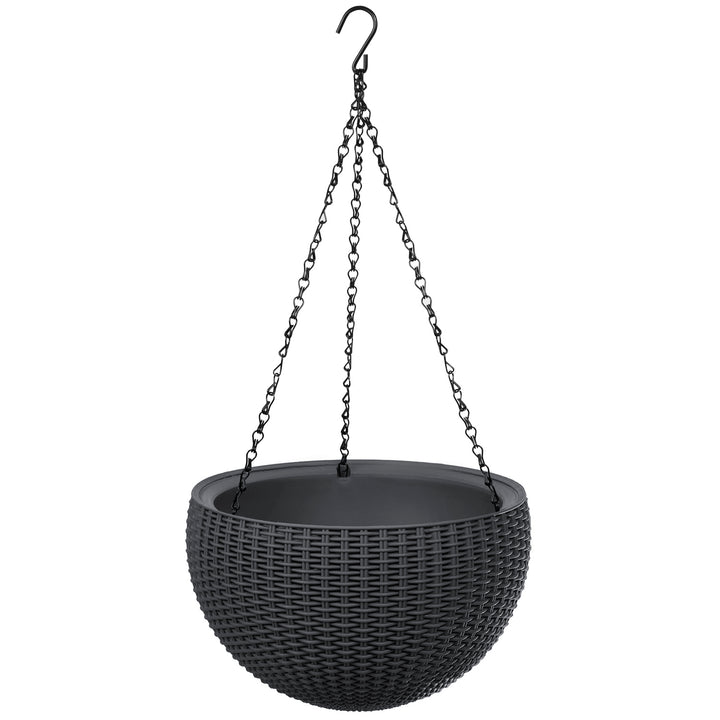 Keter Gömb ültető függő edény Antracit Modern forma