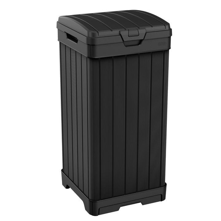 Hulladékkosár Keter Baltimore 125L fekete Magasság: 87,4 cm