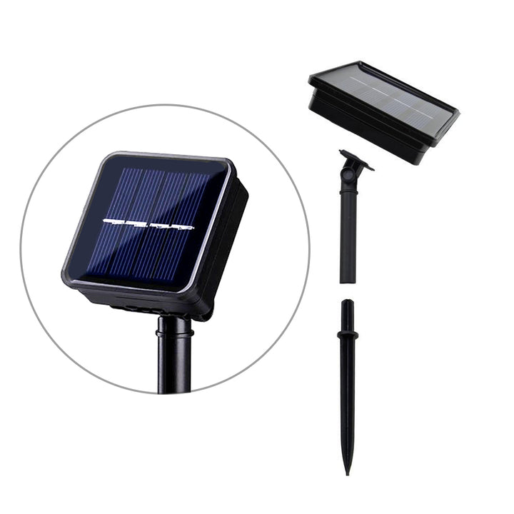 Napkollektoros kerti díszlámpa 100 LED 10m 600mAh GreenBlue GB164
