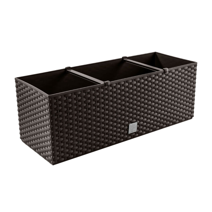 Prosperplast rattan virágcserép Rato Case DRTC500 440U umbra