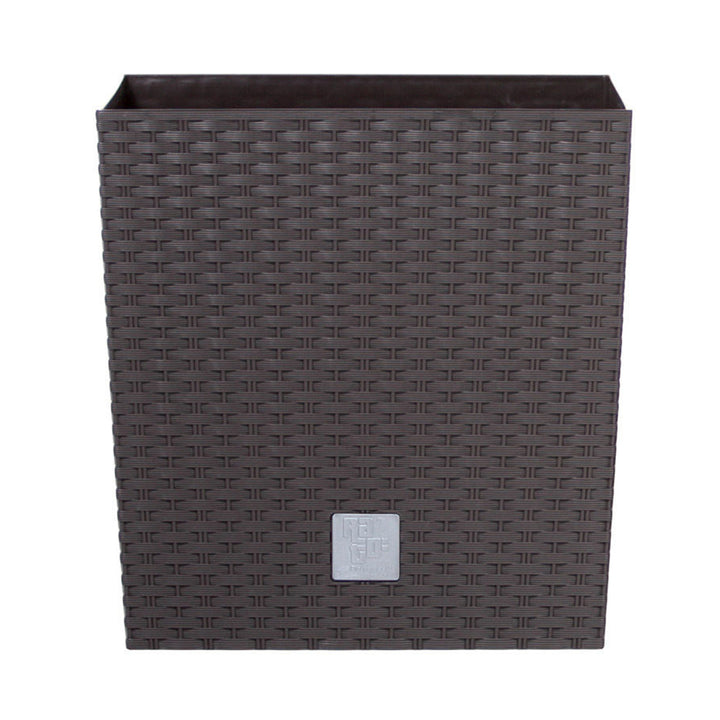 Prosperplast Rato Low DRTS325L 440U 440U umbra virágcserép betéttel