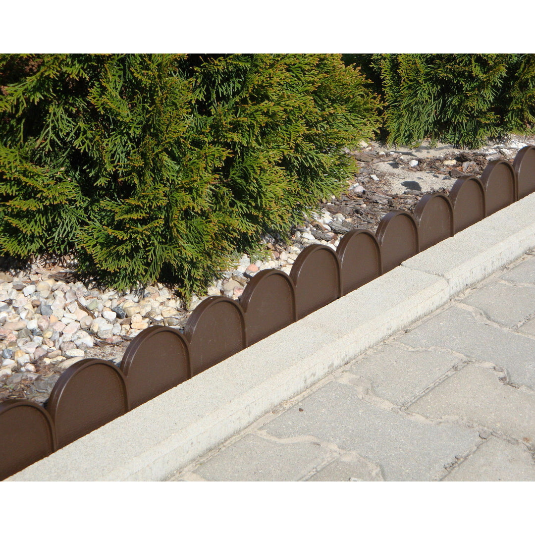 Garden Line IKRA kerti szegély 10m cemno barna