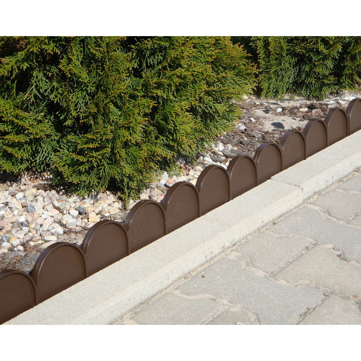Garden Line IKRA kerti szegély 10m cemno barna