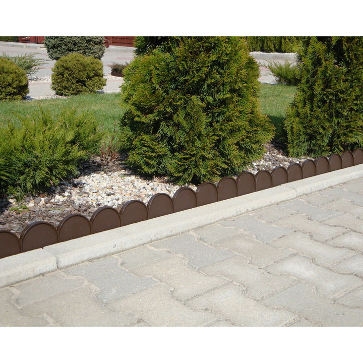 Garden Line IKRA kerti szegély 10m cemno barna