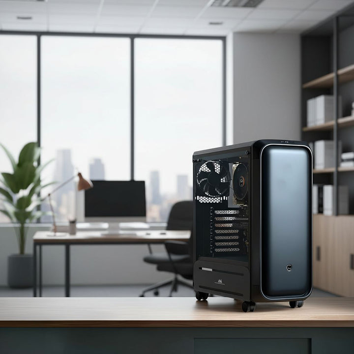 Kerekes CPU számítógép-tartó kocsi MC-851 10kg max.