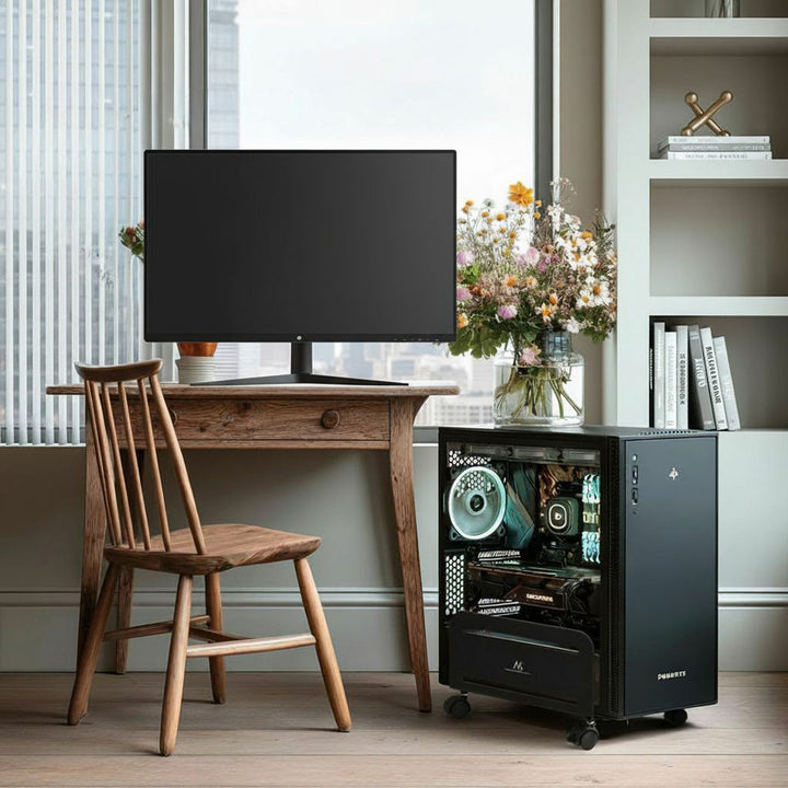 Kerekes CPU számítógép-tartó kocsi MC-851 10kg max.