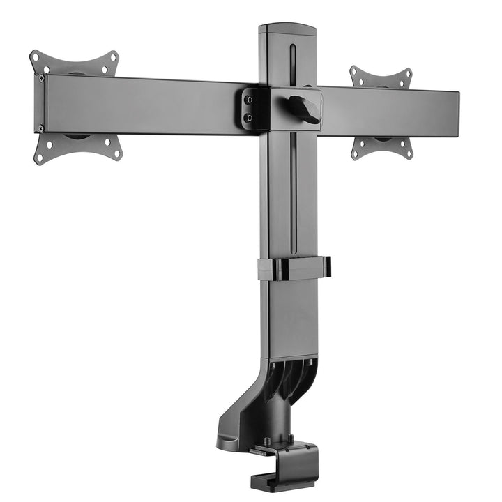 Tartó két monitorhoz / dupla monitorhoz 17"-27" 14kg Maclean MC-854 VESA 75x75 100x100 illeszkedik az MC-848 és MC-849 modellekhez.