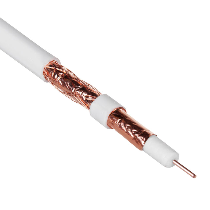Műholdas koaxiális kábel RG6 50M Maclean MCTV-471 1.02CU+4.8FPE+CU/P+32*0.12CU+6.8PVC
