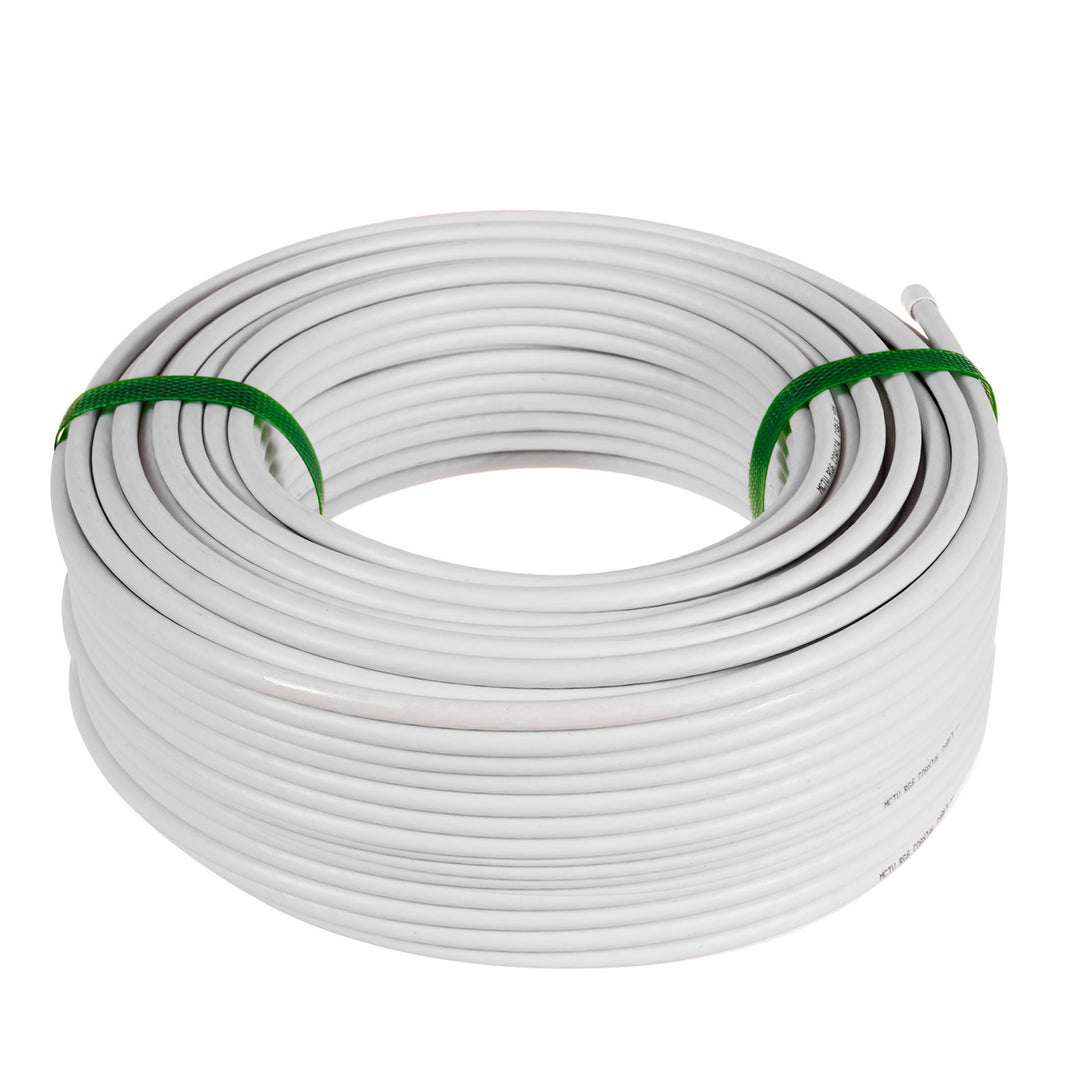 Műholdas koaxiális kábel RG6 100M Maclean MCTV-472 1.02CU+4.8FPE+CU/P+32*0.12CU+6.8PVC