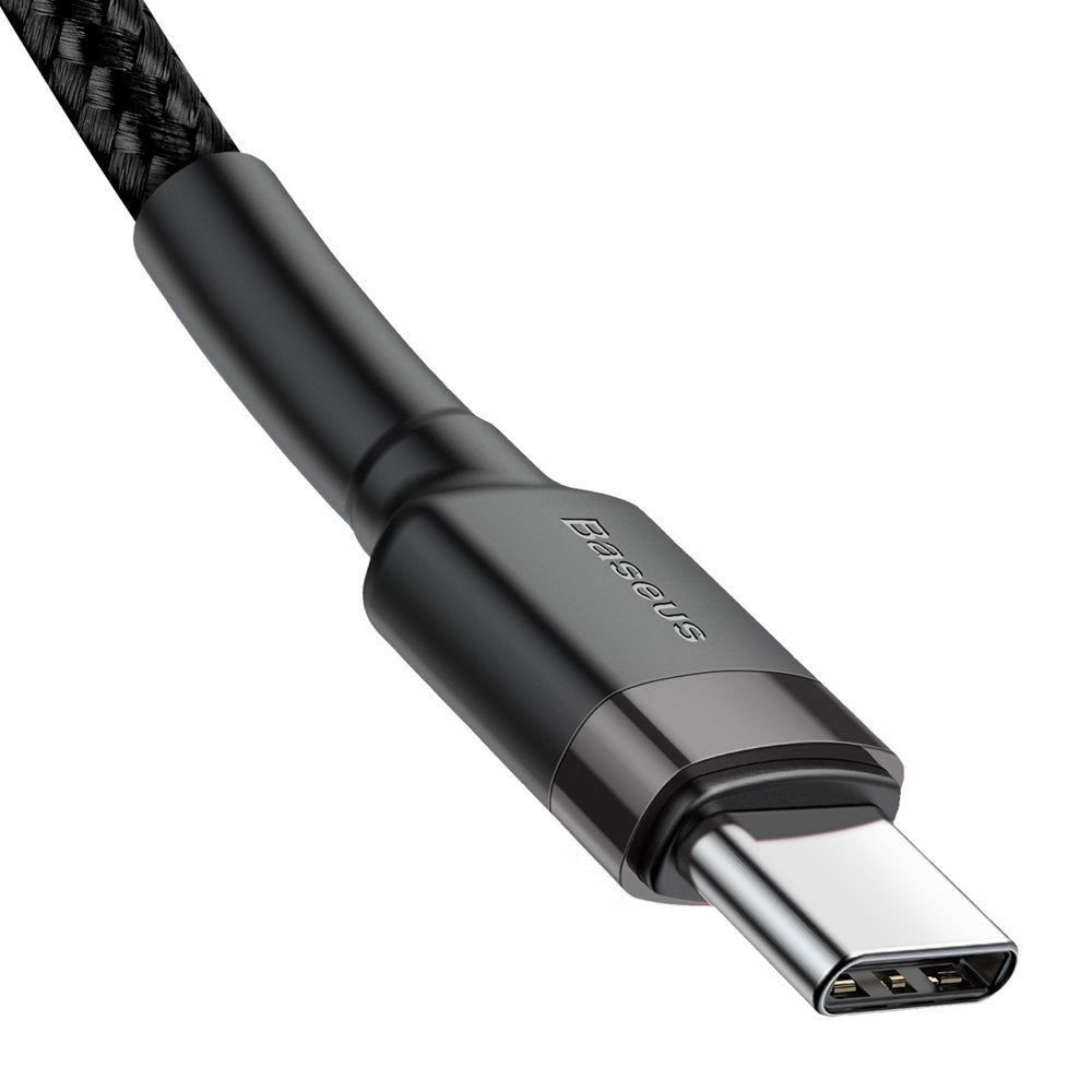 Kábel USB Typ-C 1m villámtöltő PD 60W 20V 3A QC3.0 BASEUS Cafule sorozat BASEUS Cafule sorozat